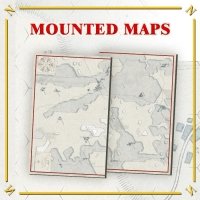 Battles of Napoleon: Volume I – EYLAU 1807 Mounted Map 