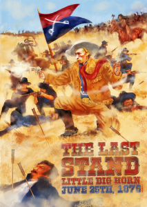 The Last Stand: Little Big Horn June 25, 1876 - canvas map