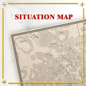 Battles of Napoleon: Volume I – EYLAU 1807 Situation map