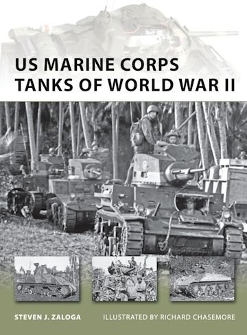 NEW VANGUARD 186 US Marine Corps Tanks of World War II