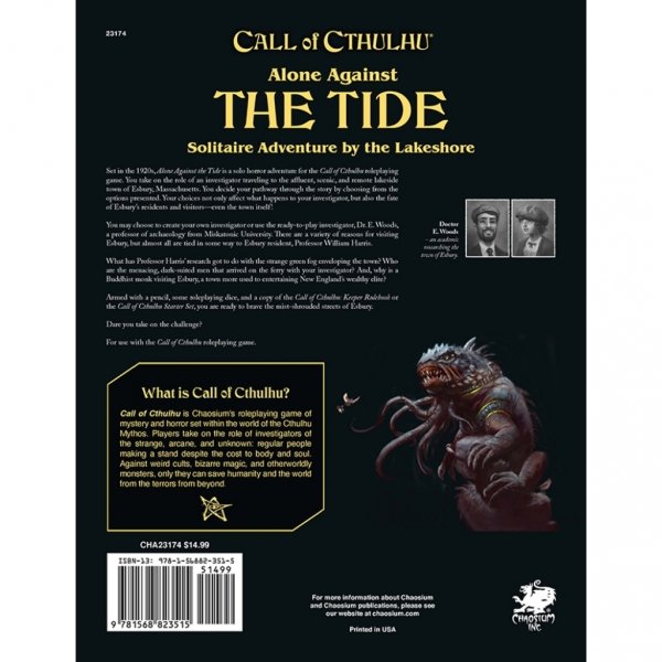 Call of Cthulhu: Alone Against the Tide