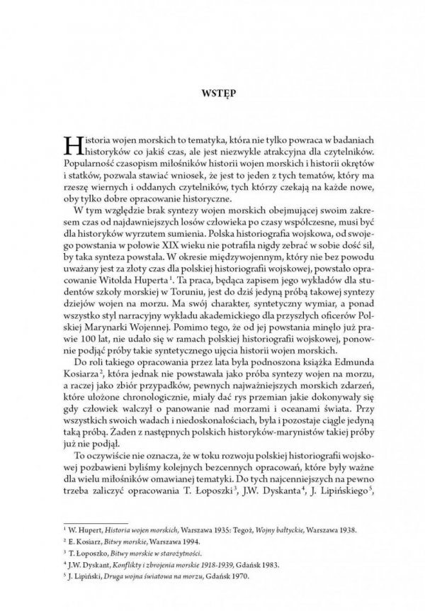 Z dziejów wojen morskich (Studia i Szkice)