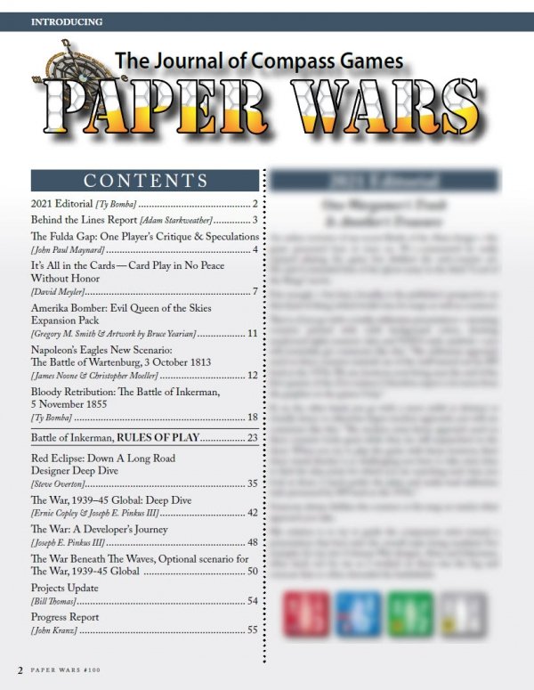 Paper Wars #100 Bloody Retribution: The Battle of Inkerman, 5 November 1854