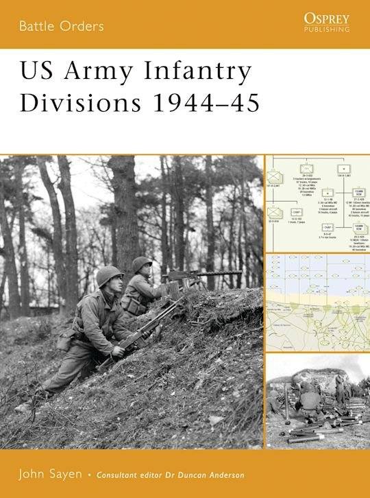 BATTLE ORDERS 024 US Army Infantry Divisions 1944-45