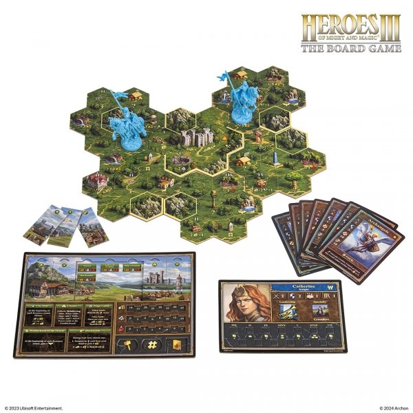 Heroes of Might &amp; Magic III Board Game US