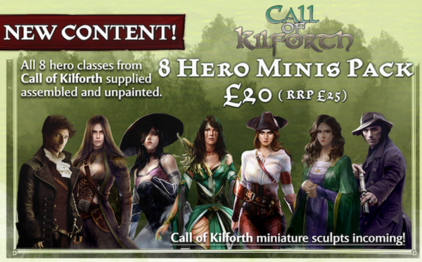 Call of Kilforth Exp 3 - Miniatures Pack 1