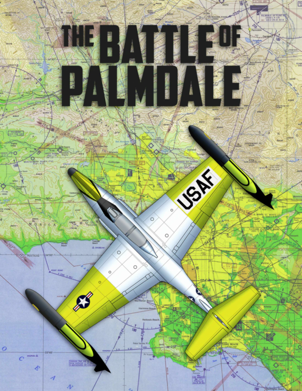 The Battle of Palmdale - complete game with paper map
