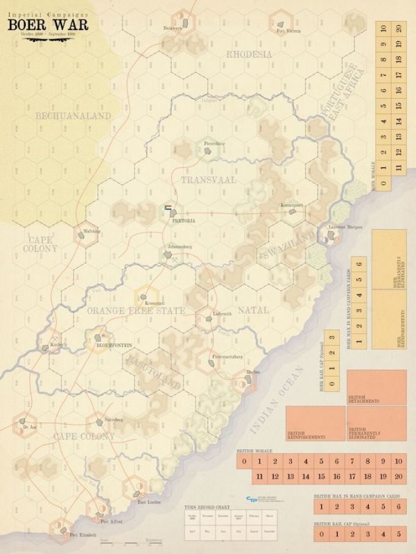 (USZKODZONA) Imperial Campaigns No. 1: The Boer War