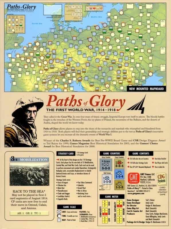 Paths of Glory, Deluxe Edition, 2nd Printing