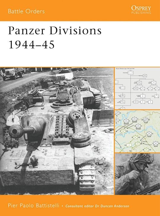 BATTLE ORDERS 038 Panzer Divisions 1944-45