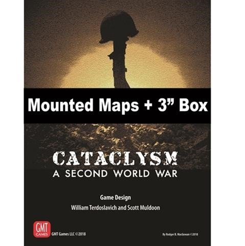 Cataclysm Mounted map set + 3 inch Box