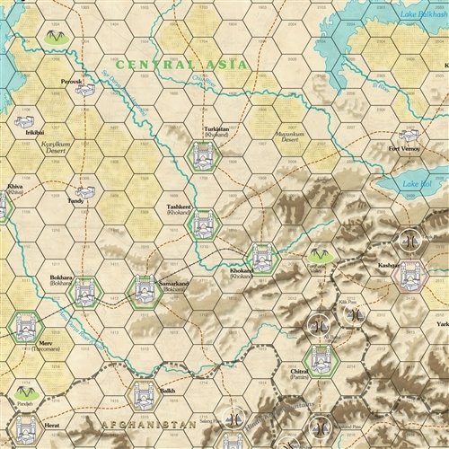 Strategy &amp; Tactics #338 Russian Boots South: Conquest of Central Asia