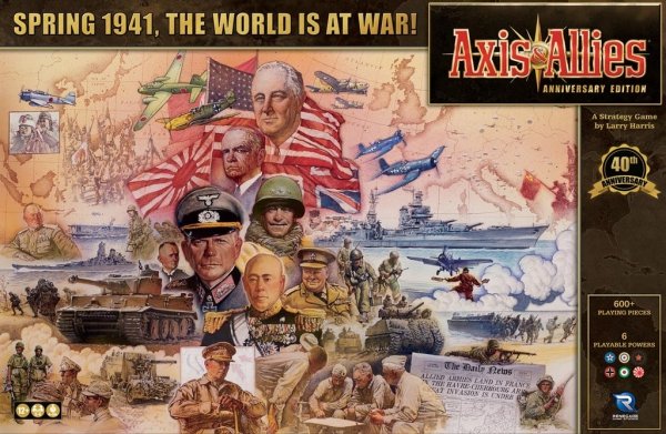 (USZKODZONA) Axis &amp; Allies: Anniversary Edition