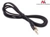 MCTV-815 42198 Przewód jack 3.5mm wtyk-wtyk 1.5m czarny