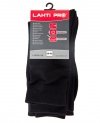 L3090139 Skarpety czarne, rozmiar 39-42, 3 pary, LahtiPro