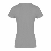 Koszulka t-shirt damska, 180g/m2, szara, xl, ce, lahti