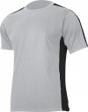 Koszulka t-shirt 180g/m2, szaro-czarna, m, ce, lahti