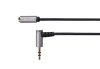 Kabel wtyk   - gniazdo proste  jack 3.5  stereo 1.0m Kruger&Matz