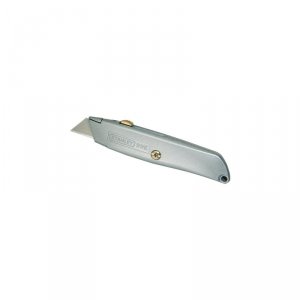 Nożyk metalowy '99e', ostrze chowane, 3 ostrza zapasowe [l]