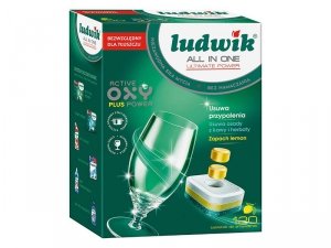 90-113# Tabletki do zmywarki 120 szt all in one p-free zgrzewka ludwik