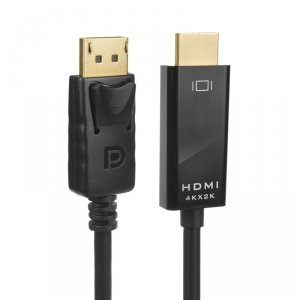 Kabel Display Port (DP) - HDMI Maclean, 4K/30Hz, 1.8m, MCTV-714