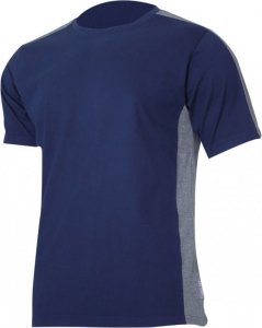 Koszulka t-shirt 180g/m2, granatowo-szara, xl, ce, lahti