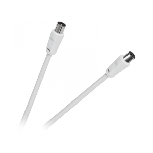 Kabel TV - VIDEO biały 1,5m