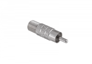 Złącze WT.RCA-GN.F METAL CU