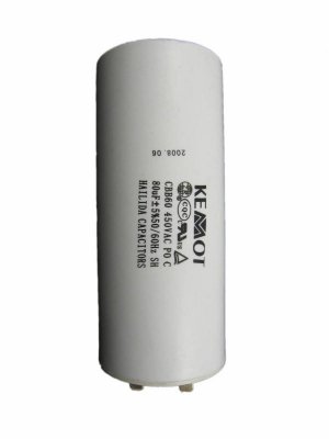 Kondensator 80uF 450V do silników jednofazowych