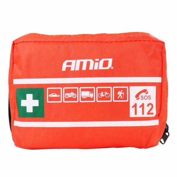 Apteczka samochodowa pierwszej pomocy mini b amio-01693