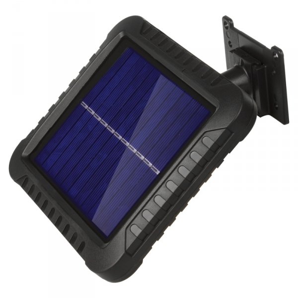 Solarny naświetlacz LED z czujnikiem ruchu Maclean, IP44, 5W, 400lm, 6000K, akumulator litowy 1300 mAh, 5,5V DC  MCE438