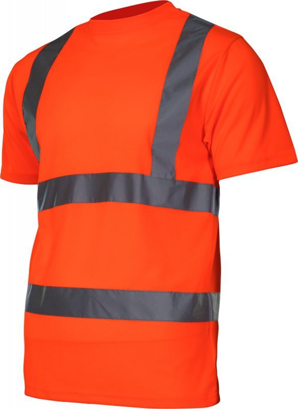 Koszulka t-shirt ostrzegawcza, pomarańcz., "xl", ce, lahti