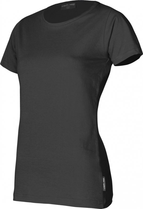 Koszulka t-shirt damska, 180g/m2, czarna, "s", ce, lahti