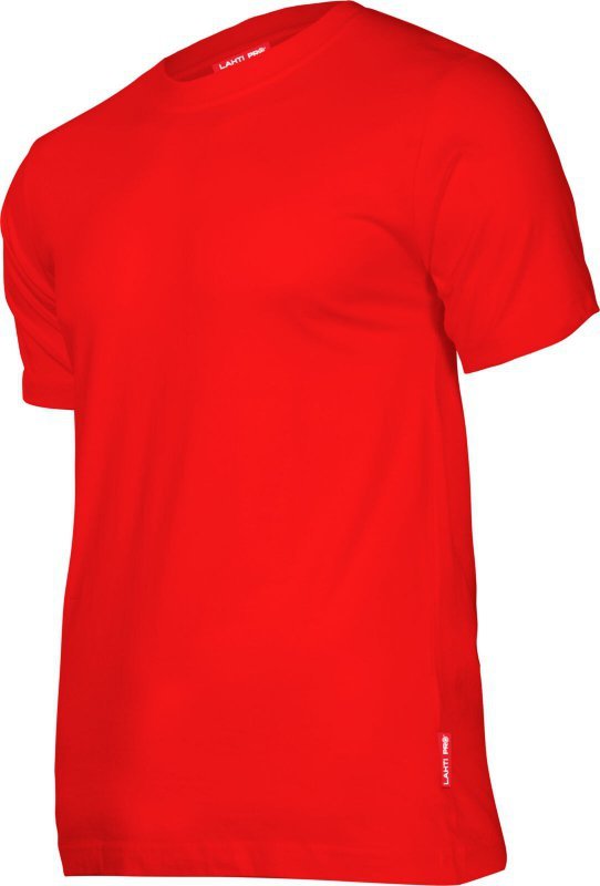 Koszulka t-shirt 190g/m2, czerwona, "2xl", ce, lahti