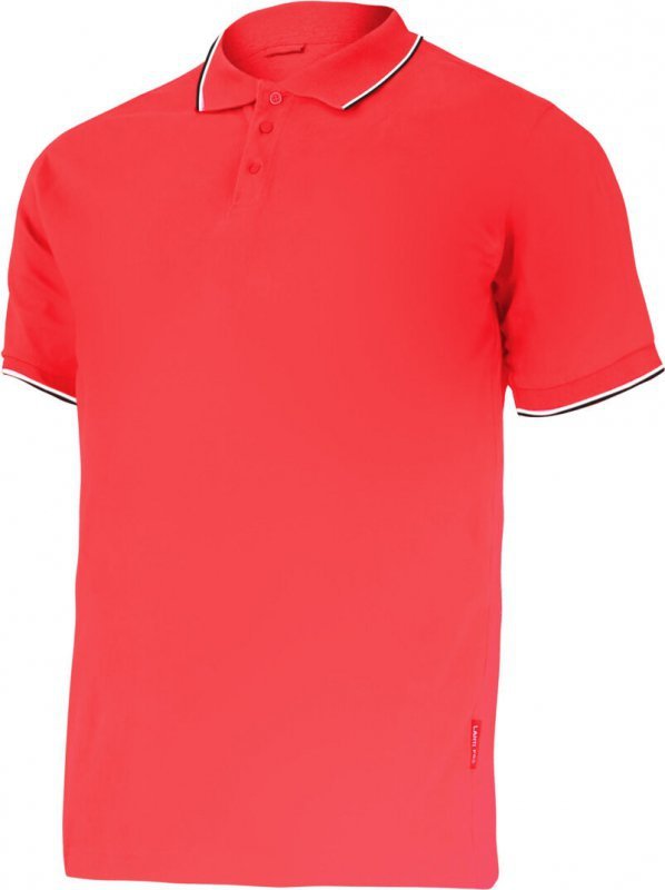Koszulka polo 190g/m2, czerwona, "2xl", ce, lahti