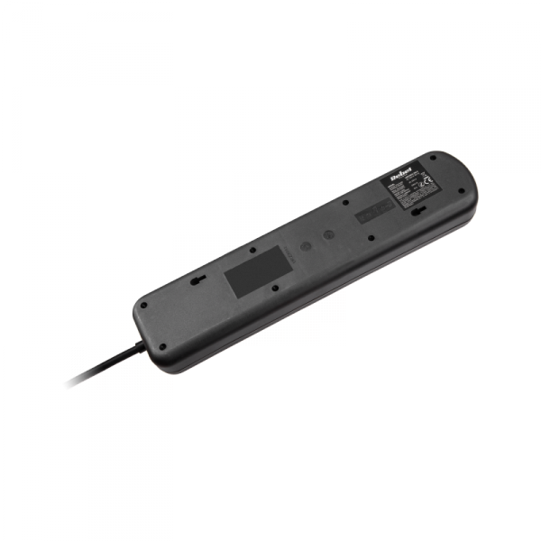 Listwa zasilajaca Rebel 5 gniazd z przełącznikiem, 5m (3x1,5mm)