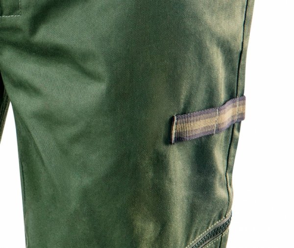 Spodnie robocze CAMO olive, rozmiar XS