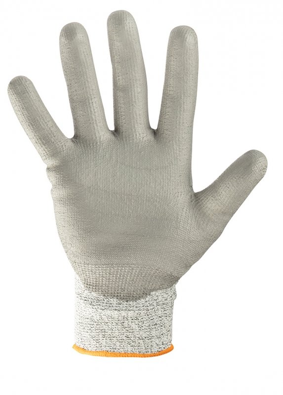 Rękawice antyprzecięciowe pokryte PU, 4X43D, rozmiar 10