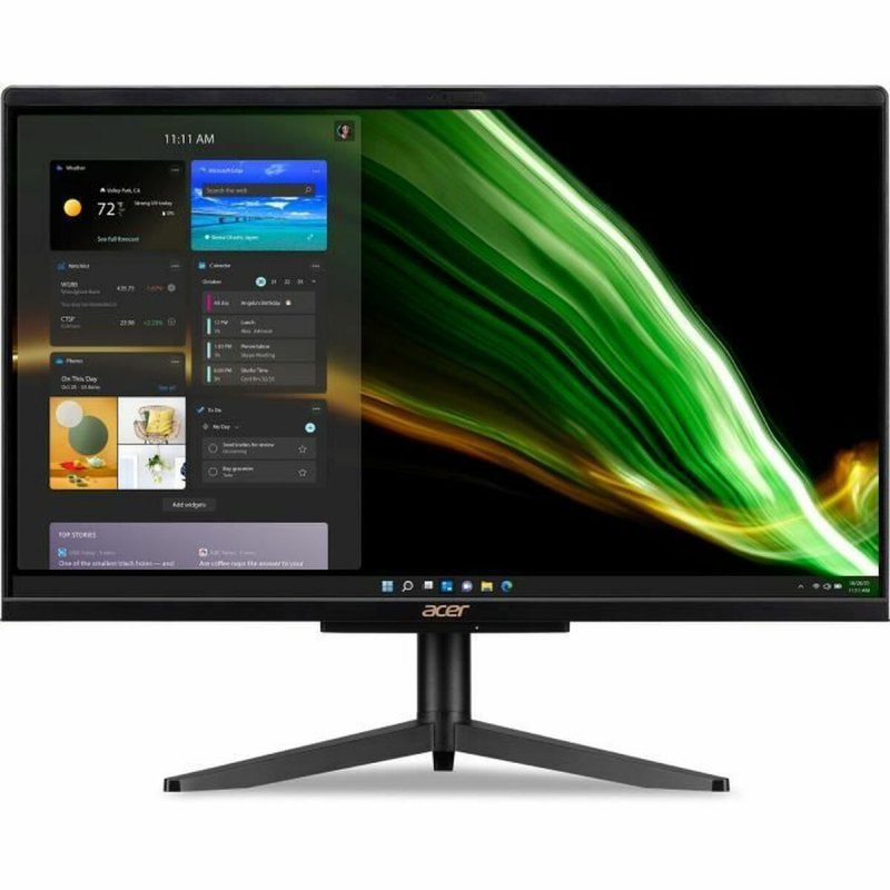 All in One Acer Aspire C22-1600 Intel Pentium QC N6005 Czarny 256 GB SSD 21,5" 4 GB RAM