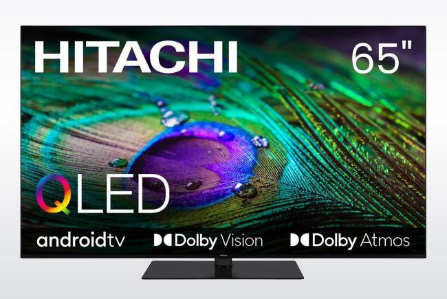 TV Set|HITACHI|65&quot;|4K/Smart|QLED|3840x2160|Wireless LAN|Bluetooth|Android|65HAQ6460