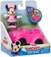 Myszka Minnie Mini Figurka + Pojazd Różowe Autko