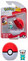 Pokemon Oshawott Clip N Go Pokeball Figurka