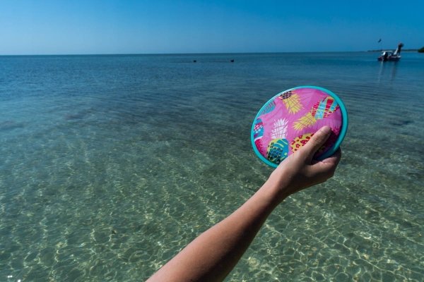 Wodne Frisbee Na Plaże Waboba Flobo Różowy Ananasy