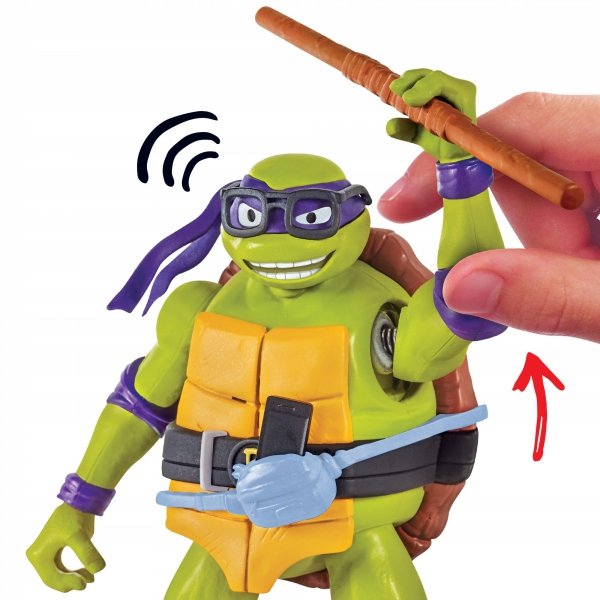 Wojownicze Żółwie Ninja Donatello Figurka Dźwięki