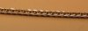 Łańcuch lisi  55cm diamentowany  złoto 585