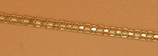 Łańcuch bismark  klasyczny 45cm złoto 585 