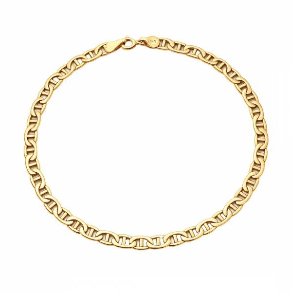 Bransoletka 21,5cm gucci złoto 585