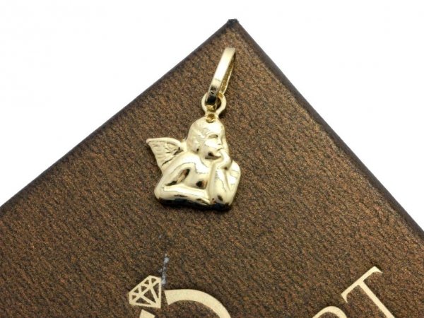 Medalik ANIOŁEK złoto 585, 14cT