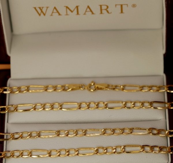 Figraro łańcuch 50cm wamart złoto 585 prezent