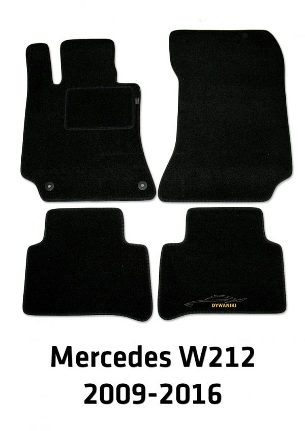 Dywaniki welurowe Mercedes W212 E-Klasa